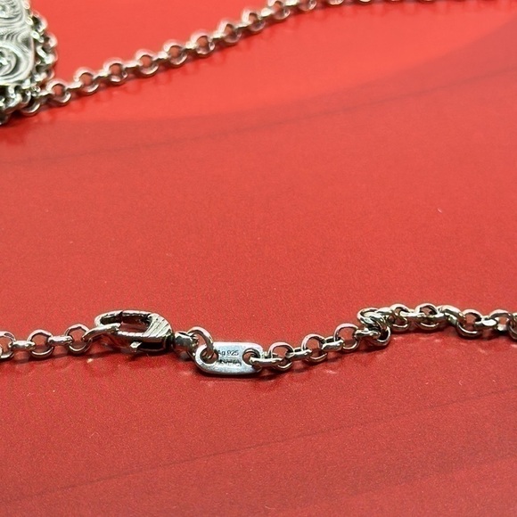 Gucci 925 silver necklace authentic 100% - Picture 10 of 16